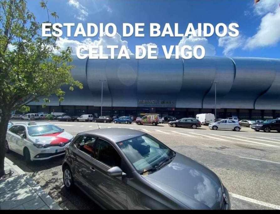 Estancia Acogedora En Vigo Exteriör bild